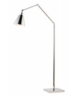 Maxim 12228PN Library Floor Task Lamp